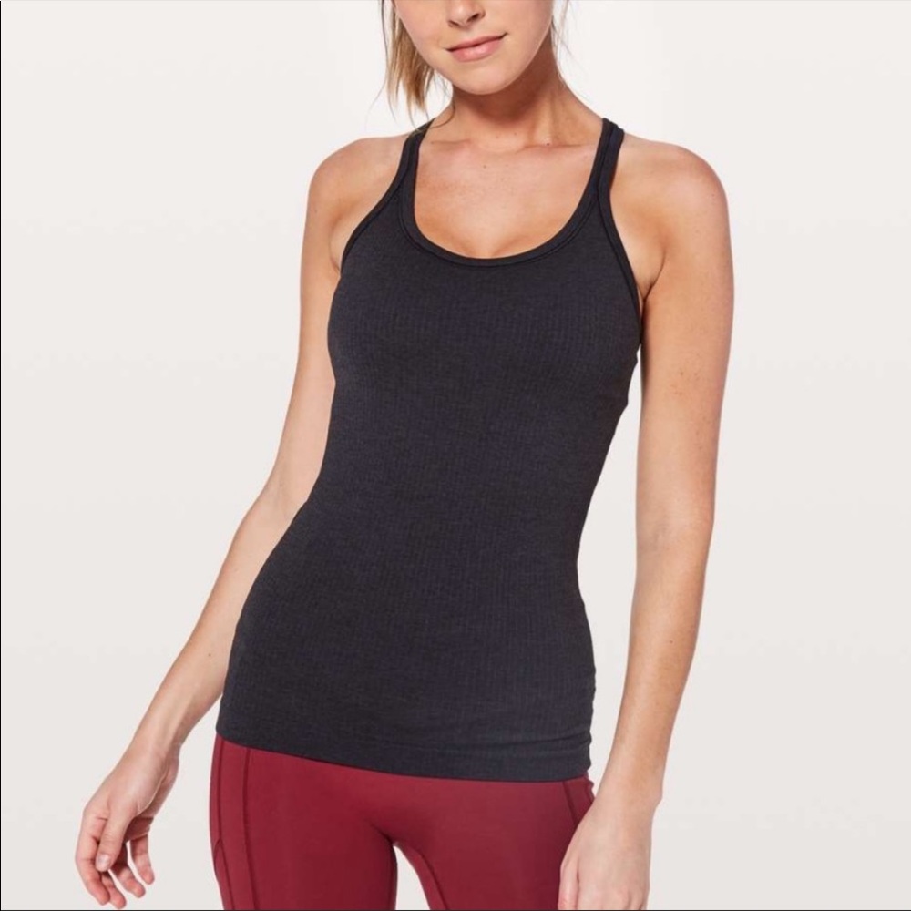 Lululemon Ebb to street built in bra tank
